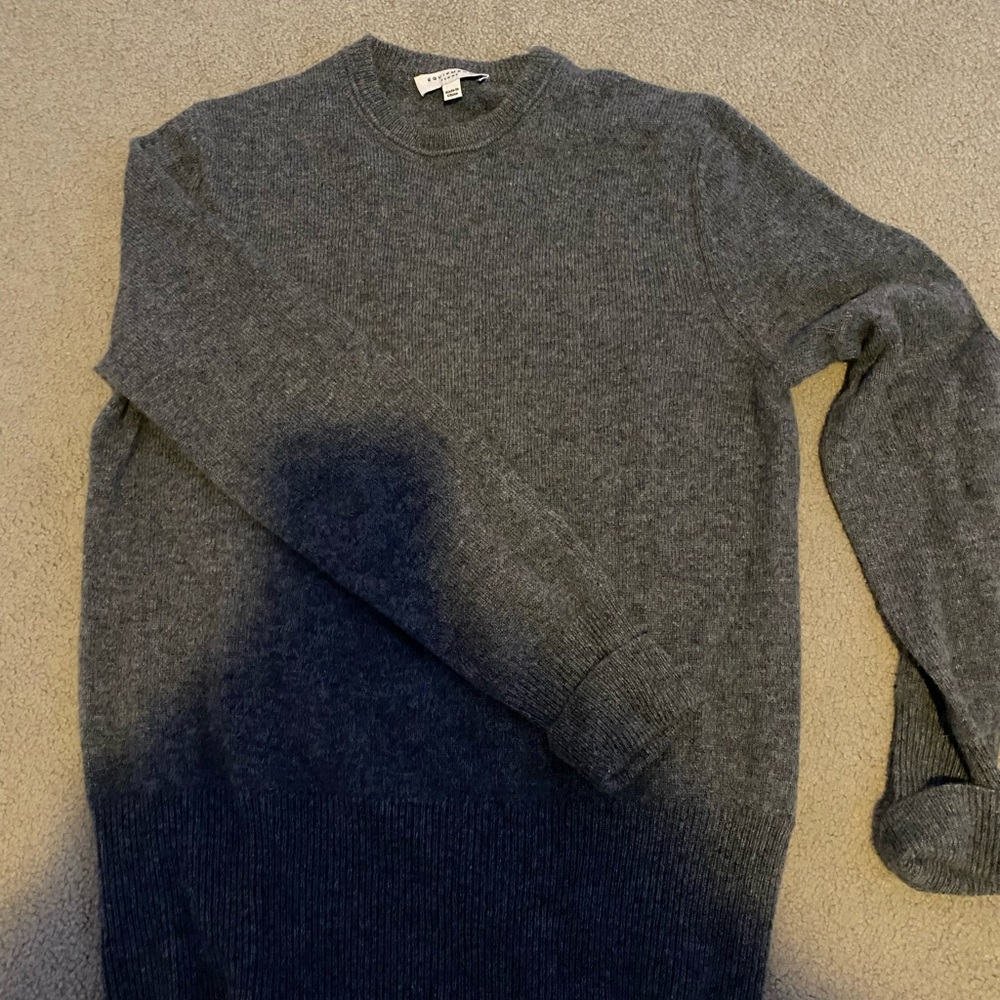 Women’s ‘Equipment’ Charcoal Crewneck Sweater
